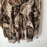 Christopher & Banks  Witchy Grunge Whimsigoth 3X Black Paisley‎ Boho Sheer Photo 2