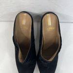 Sam Edelman  Size 10 Alison Western Mule in Black Suede Evereve Stacked Heel Photo 7