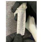 Faherty  Beach Fleece Ringer Crew Sweatshirt White Navy Stripe Long Sleeve Top M Photo 6