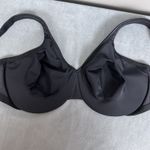 Olga’s Christina Bra Size 40DD Minimizer Black Underwire 55902 2 Ply Full Cover Photo 4