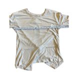 Athleta Blush Pink Essence Twist Back Long Sleeve Crew Neck Athletic Workout Top Photo 6