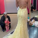 Prom Dress Yellow Size 00 Photo 2