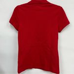 Aeropostale NWT  A87 Pique Polo Shirt Red medium Slim Photo 1