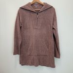 Barefoot Dreams  CozyChic Lite High Rib Half Zip Tunic size s Photo 1