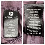 Active Life Women's |  | Purple Camouflage Stretchy Phone Pockets Leggings - L Photo 7