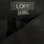 Loft  Black Dress Pants | Work Slacks | Office Trousers | Corporate | Size 2 Photo 2