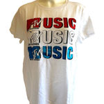 MTV Music Juniors Graphic Tee White Size undefined Photo 0