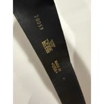 Vintage Dame Belt and Bag Green Suede Leather Belt Size L Womens Genuine 36.5" Blue Photo 5