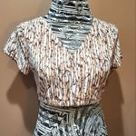 Mott50 Clara swim vneck crop top Size M Tan Size M Photo 1