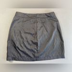 Kittenish  Black‎ Mini Skirt snaps up front Size Medium Photo 1