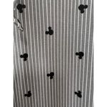 Disney  Mickey Mouse Striped Tie Neck Blouse Women's 0‎ Long Sleeve Top Photo 4