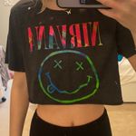 Nirvana Cropped  Tee Photo 0