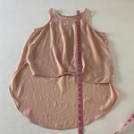 ASTR the Label Blush Draped Sleeveless High-Low Tank Top Women’s Medium Sheer La Photo 5