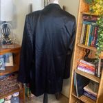 Lattelier Silky Blazer and Pant Set Black Size XL Photo 7
