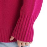 Naadam Luxe Cashmere Turtleneck Tunic Sweater Fuschia Pink Size XS Photo 2