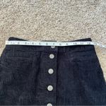 Wilfred  Free Karmen Corduroy Black Mini Skirt Photo 9