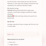 Free People NWOT Hialeah Top Clean Ivory Oversized Small Retail $58.00 Photo 11