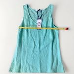 Tempo Paris  Green Tiffin linen Tank Tunic M/L‎ Lightweight Italy Photo 5
