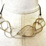 Lena Bernard two tone necklace Silver Photo 0