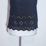Howard Wolf 90s Vintage Black Crop Top with Cutout Detail and Spaghetti Straps Size M Photo 3
