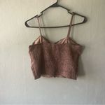 BKE 🛍️Red By  Dusty Pink Embroidered Tank Top Size Small NWT Photo 7