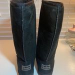 Skechers Australia Womens Winter Boots Black Round Toe Pull On Faux Fur Lined Photo 2