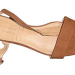 LC Lauren Conrad  Obsidian 7 chocolate Block Heel Sandal ankle strap memo…​ Photo 0