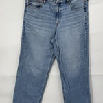 American Eagle  Stovepipe Strigid Jeans Women 10 Blue Denim‎ Preppy Grunge Skater Photo 0