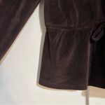 Madewell Corduroy Tie Front Faux Wrap Top Chocolate Brown Size XS Photo 4