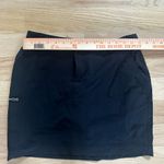 Athleta  Palisade Skort‎ Lighweight Nylon Hike Outdoor Skirt | Black 8 Photo 6