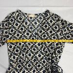 Altar'd State NWT  Wrap Dress Boho Floral Blue Navy White Size Small Easter Modest Photo 11