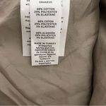 Good American Womens Long Sleeves Trench Coat Taupe Silver Size 6 Photo 10