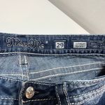 Miss Me Signature Bermuda Denim Jean Shorts Capris Sz 29 Cross Y2K Bling Stones Photo 2