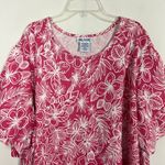 Blair  Womens Floral Top 3XL Vintage Casual Everyday Wear Breathable Comfort Photo 2
