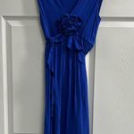 Charming Charlie  Blue Short Sleeve Tunic - Size Medium - GUC Photo 0