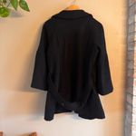 Sandro  Black Double-Breasted‎ Pea Coat Photo 4