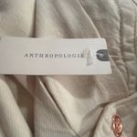 Anthropologie Pilcro High Rise Wide Leg Trouser Jeans 28 Neutral Cream Crop  Photo 6