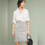 Anthropologie Maeve by  Back-Zip Pencil Skirt - Size Small Photo 14