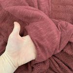 Lucky Brand  Maroon Mock Turtle Neck Womans Sweater Photo 4