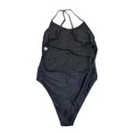 SheIn Woman's Strappy Back One Piece Swimsuit with Tie Coverup in Black, Size XL Photo 2