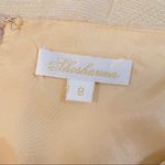 Shoshanna NEW!  Gold Shimmer Sz 8 Sleeveless Dress Photo 4