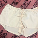 Brandy Melville  Cream Pajama Shorts Photo 0