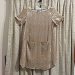 Anthropologie Floreat Crushed Velvet Shift Dress Photo 0