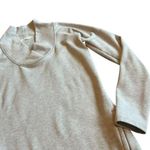 Athleta  Grey Long Sleeve Shift Dress Stretchy Classic Athleisure Size Small Photo 5