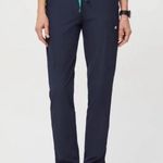 FIGS  Women Yola Yoga WB FREEX Lined Scrub Pants Navy Blue Size XL NWT Photo 0