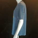 Nike  Just Do It Blue Short Sleeve Tee Shirt (M) Photo 2