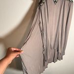 Free People  NWT Embellished Puffs High Low Cotton Top Size Size M Photo 4