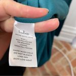 Lulus NWT  Wondrous Romance Dark Green One-Shoulder Mermaid Maxi Dress XL Photo 4