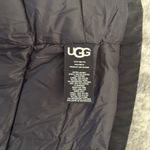 UGG  Black Coat with Fur Hood Small Photo 5