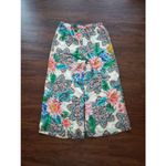 Johnny Was  Floral Flowy Yasmin Tropical Vacation Beach Flared Wide Leg Size XL Photo 7
